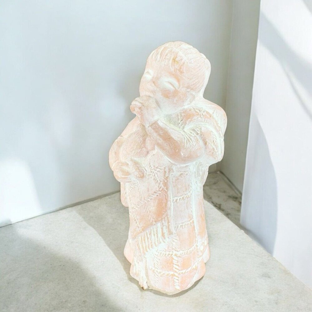 1998 Isabel Bloom Angel Sculpture Figurine Sleepy‎ Angel Kid Signed USA Vintage